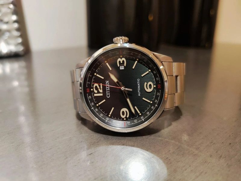 Citizen automático com caixa e papeis