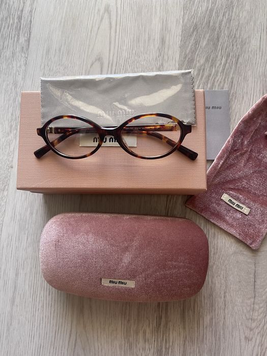 Okulary Miu Miu panterka