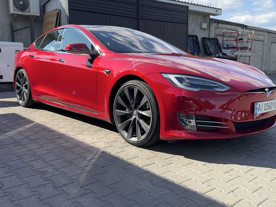 Комплект коліс в зборі на Tesla model S (model X) 21 діаметра Hankook ion evoas 245/35/r21 265/35/r21 різноширокі