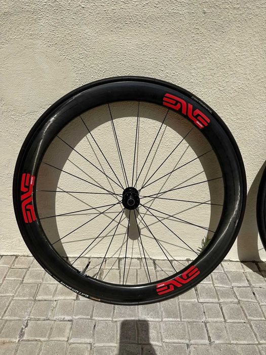 Rodas de Carbobo ENVE em bom estado - 25mm Gatorskin