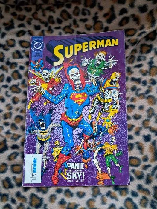 Superman Panic In The Sky ! Final Strike , komiks z 1994 roku.
