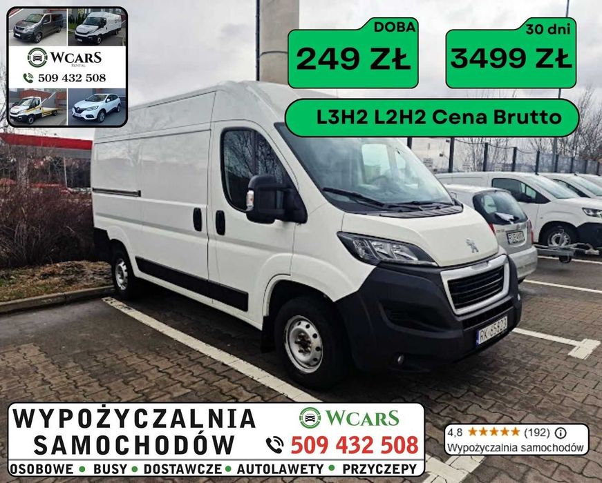 Wynajem samochodu  Busy dostawcze Wypożyczalnia busów busa bez limitu