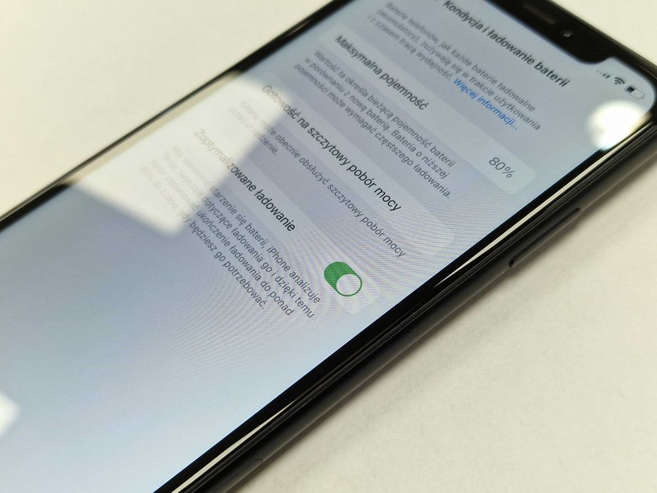 Iphone XR 64GB/ Black/ BAT 80%/ Grade A- + ładowarka/ Gwarancja