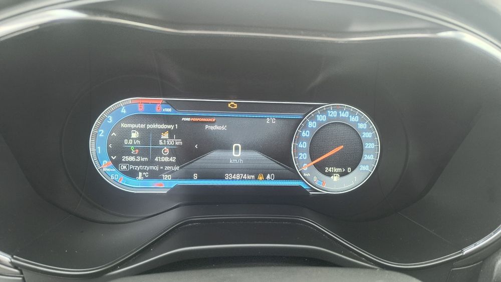 Ford Mondeo MK5 2.0 diesel, Webasto, lampy full LED, kamera  i inne