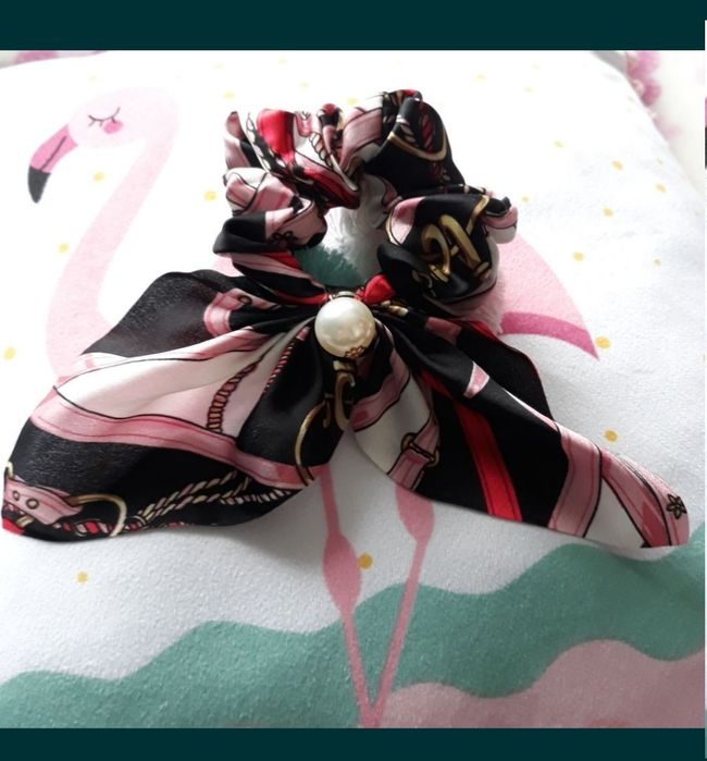Śliczna gumka do włosów Scrunchie, nowa polecam!