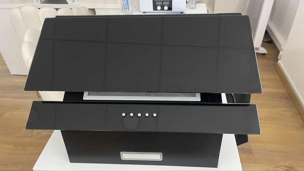 Exaustor de cozinha em vidro como novo