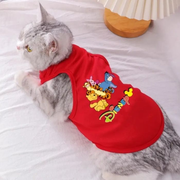 Camisola para cao / gato - Disney Eeyore Tigger Piglet Winnie the pooh