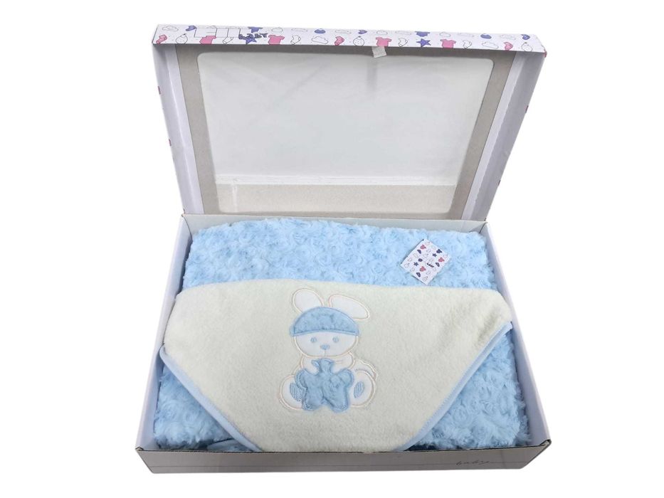 Manta para Bebé em Coralina