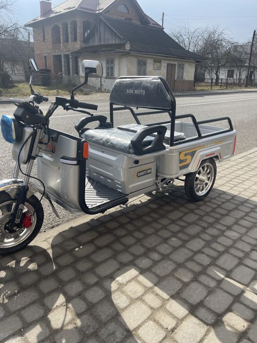 Електротрицикл SokMoto Mini 1500w 60V/38Ah