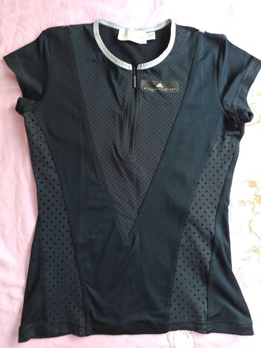 Футболка Adidas x Stella McCartney Barricade Half Zip Tennis golf Top