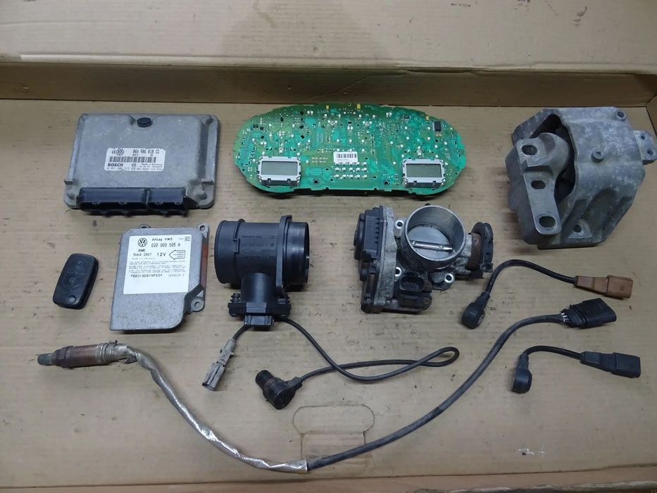 1,8 TURBO AGU VW AUDI SKODA KOMPUTER SILNIKA PRZEPUSTNICA PRZEPŁYWOMIERZ CZUJNIK SONDA MODUŁ