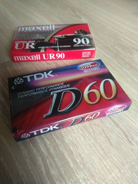 Maxell, TDK Dwie Nowe Kasety Audio