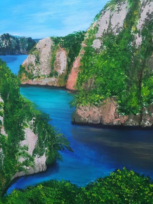 Картина на холсті. Подарунок. 50×85см.