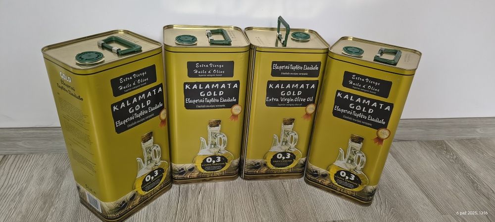 Grecka Oliwa z Oliwek Kalamata Extra Virgin 5litrow