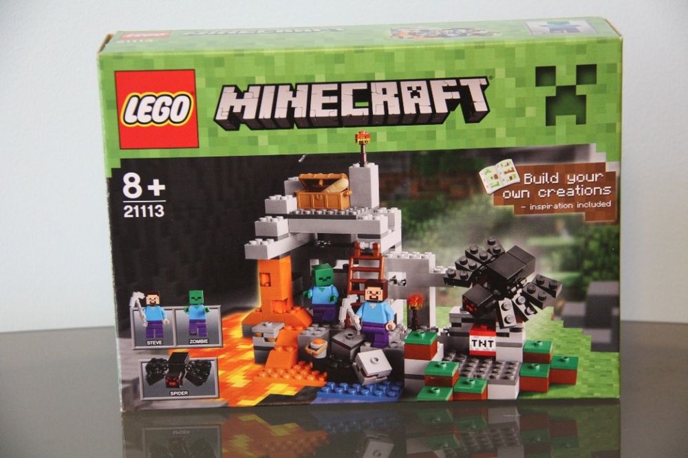 LEGO Minecraft 21113 Jaskinia 100%komplet

100% komplet + instrukcja +