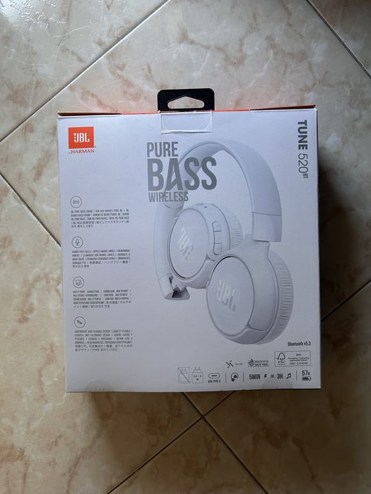 JBL 520 bt NOVOS