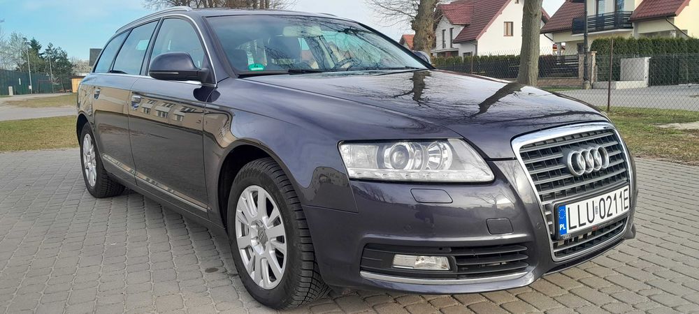 SPRZEDAM A6 C6 LIFT 2.7 TDI AVANT MULTITRONIC MODEL 2011 Alcantara zarejstrowany