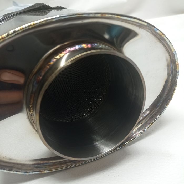 Пламегаситель коллекторный овальный Опель Шевроле хюндай Киа Volkswage