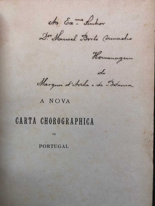 Nova Carta Chorographica de Portugal (Tomos I e II)