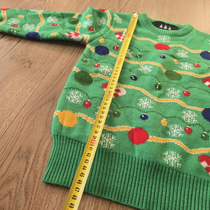 Sweter świąteczny hm 110 116 święta sesja zimowy unisex