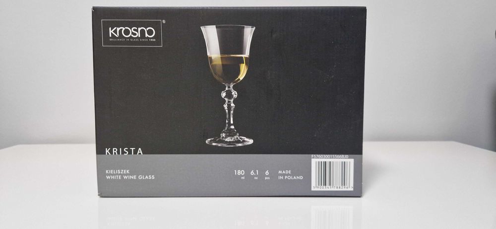 Kieliszki do wina białego KROSNO Krista 150/180ml