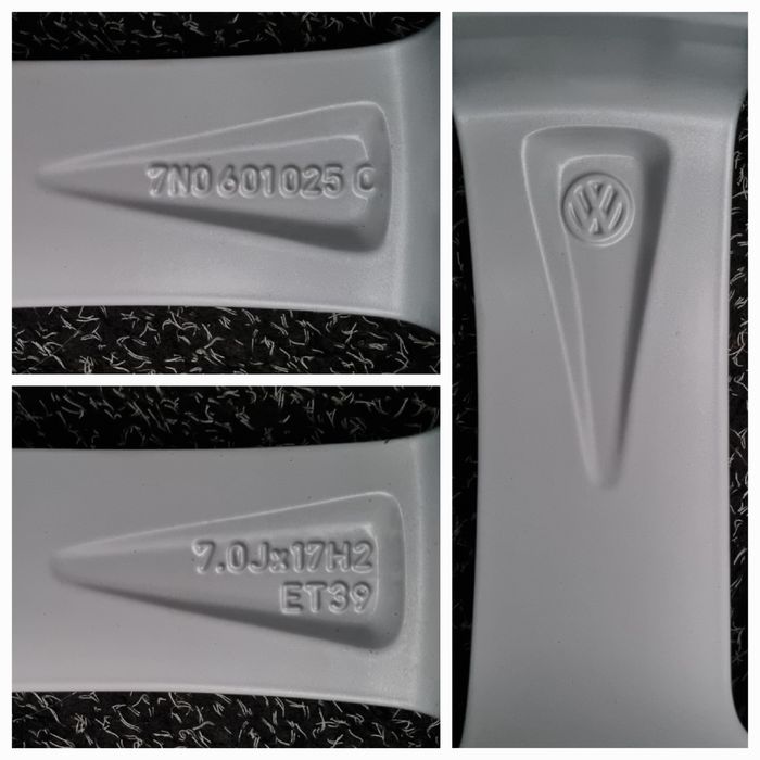 Felgi Alu 17" VW Sharan II Passat B8 B7 B6 T-Roc Tiguan II Golf 5x112