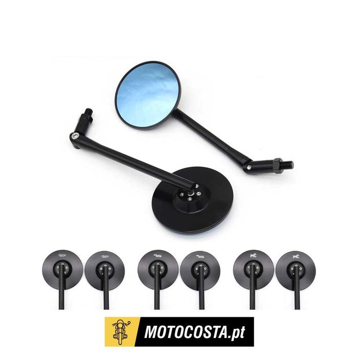 Par espelhos retrovisores retro alumínio - Honda CT125/DAX125/Monkey
