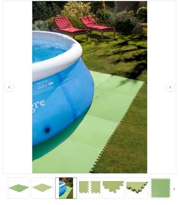 Piscina Desmontável, aquecida e extras