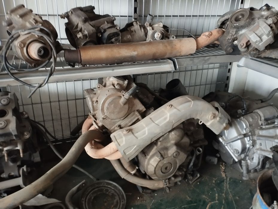 Grizzly 700 silnik dyfry zawieszenie  instalacja zestaw części