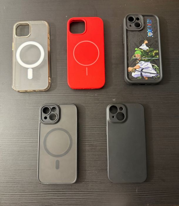 iPhone 15 128GB com caixa + 5 capas
