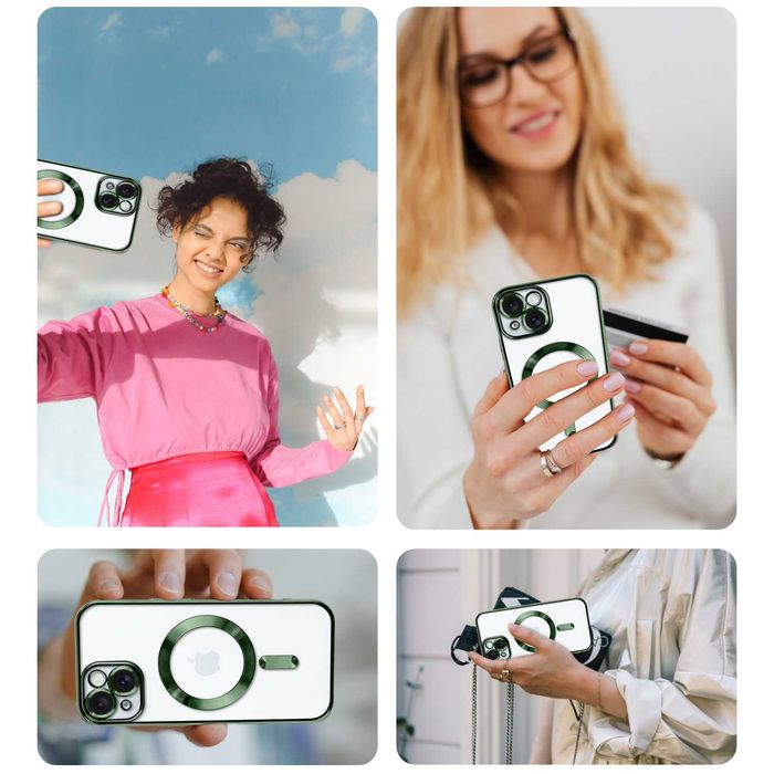 Etui iPhone 13/14/15 Pro / Pro Max / Plus – Magnetyczny Case MagSafe