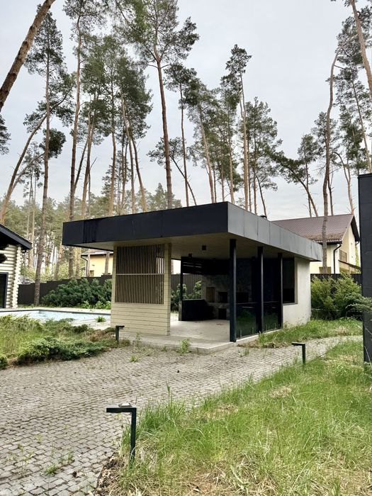 Котедж ЗРУБ 11 соток з Басейном та Банею ! Біля лісу