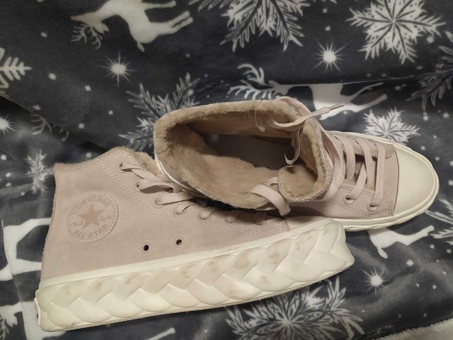 Converse Women's Chuck Taylor All Star Lift Cable Platform Pink/różowe