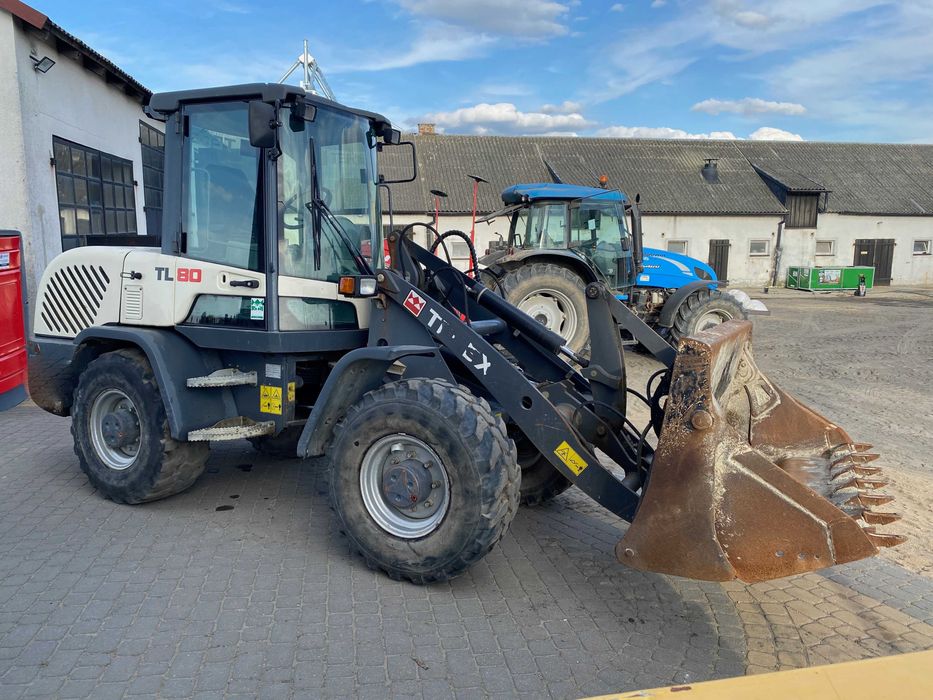 Ładowarka Kołowa Terex TL 80 Rok Produkcji 2014 w oryginale 4400mth