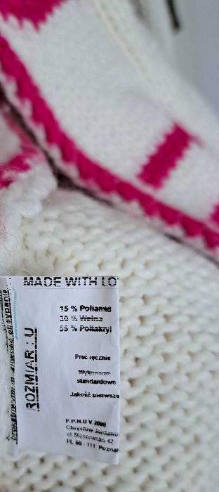 kardigan damski MINOUU jak nowy