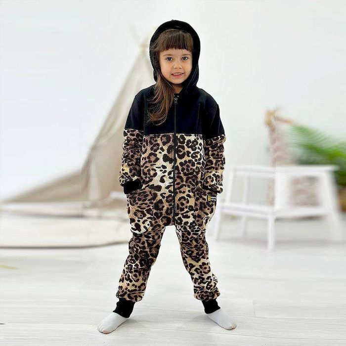 Ромпер Комбі Лео на флісі