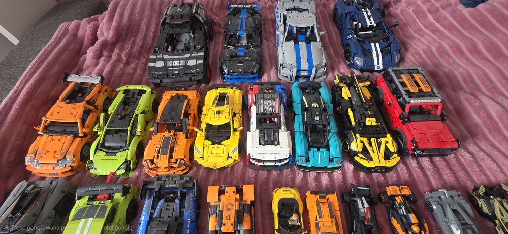 Klocki samochody lego technic