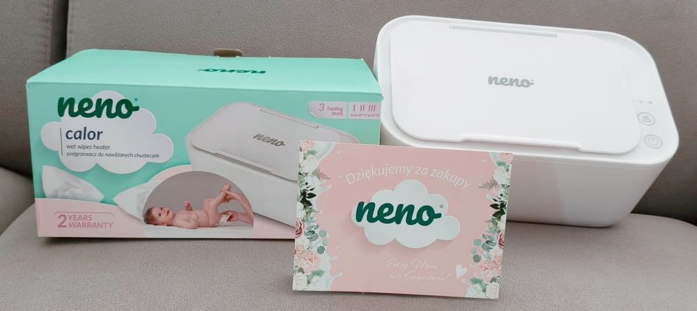 Neno Calor - elektroniczny podgrzewacz do chusteczek nawilżanych dla niemowląt