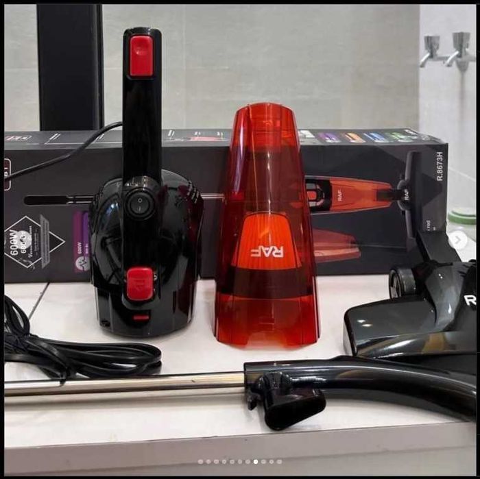 Ручной вертикальный пылесос RAF 600W для сухой уборки