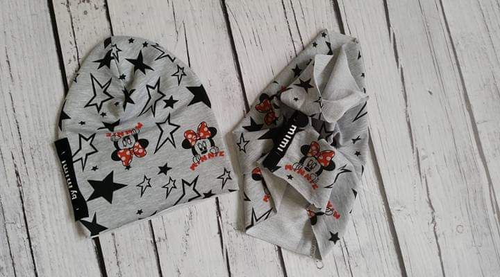 Czapka i komin Myszka Miki By Mimi