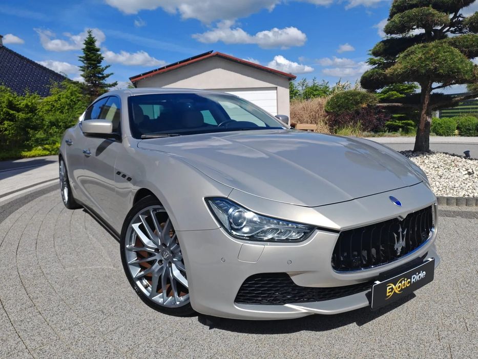 Maserati Ghibli Bezwypadkowy, 1 właściciel, serwisowany