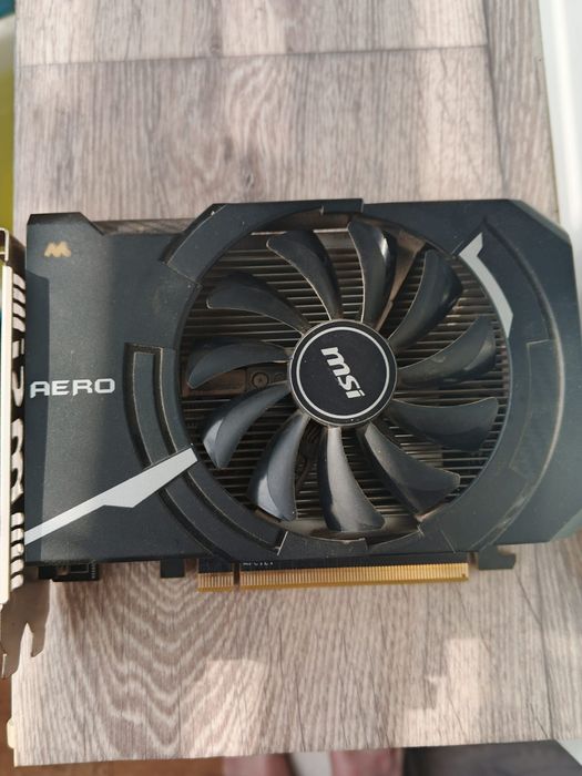 Видеокарта MSI Radeon RX 560 Aero ITX 4GB OC (1024 Shaders, Оригинал)