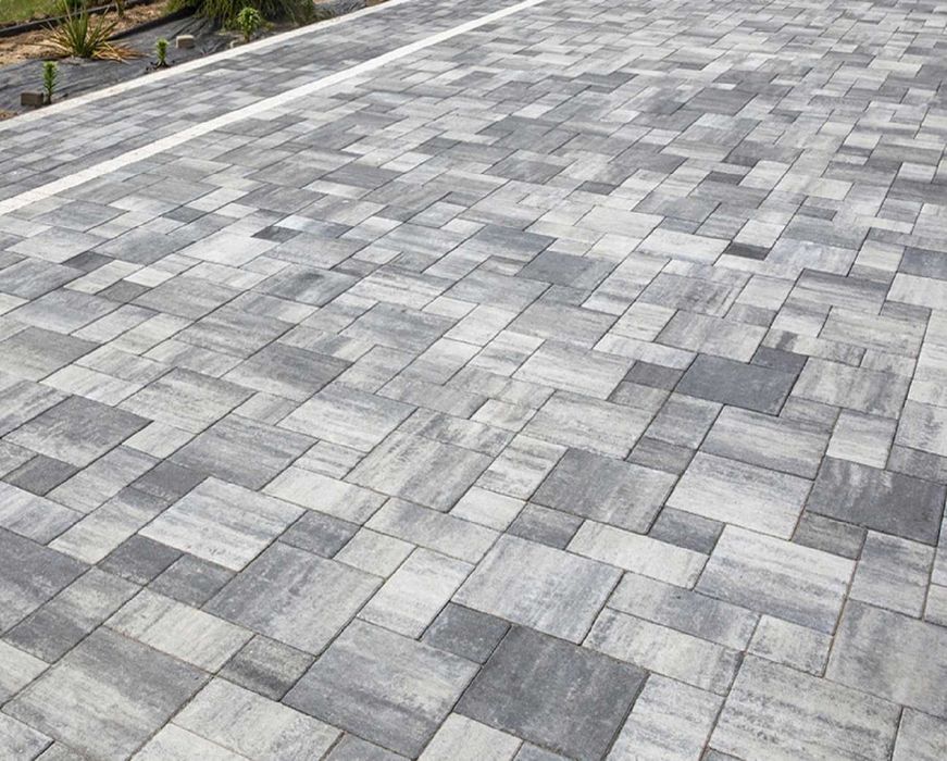 Kostka brukowa VISIO impregnowana kalcyt kremowo-beżowy Bruk-bet