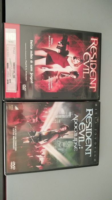 Resident Evil 2 Dvds