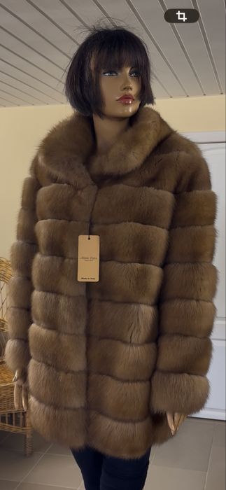 Рр 50-52. Шуба из Баргузинского Соболя. Иьалия. Новая