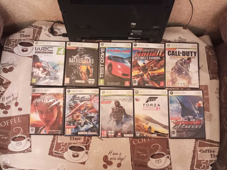 Продам диски с играми для XBOX 360