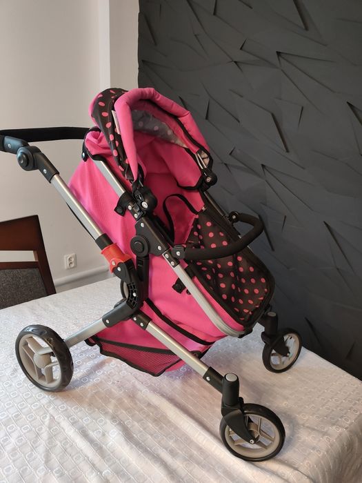 Wózek spacerówka dla lalek 2w1 Alice