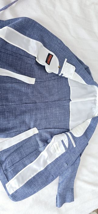 Nowa marynarka Suitsupply r. 44 (wełna, jedwab, len, kaszmir)