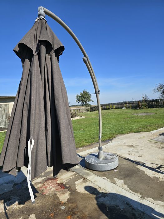 Parasol XL wspornikowy 375 Sun Garden PREMIUM