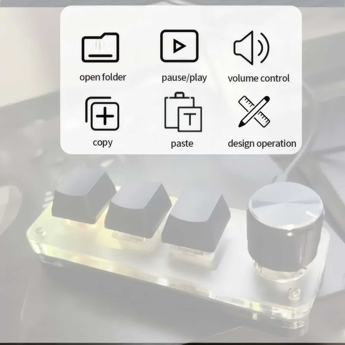 ••• Программируемая RGB Макроклавиатура [МакроПад], USB Контроллер